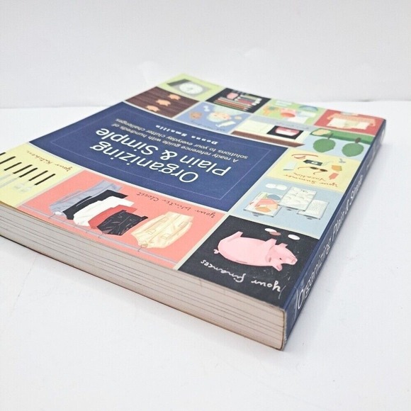 Organizing Plain & Simple Book, Home‎ Organization, Clutter Solutions, Reference - Picture 3 of 6